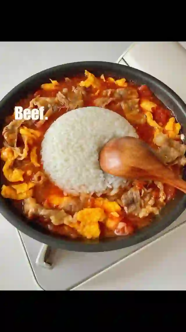 想告诉全世界这个番茄肥牛烩饭巨好吃‼️