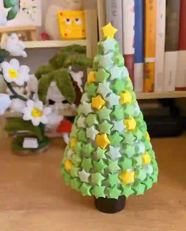 折星星🌟都会吧｜星星圣诞树教程🎄