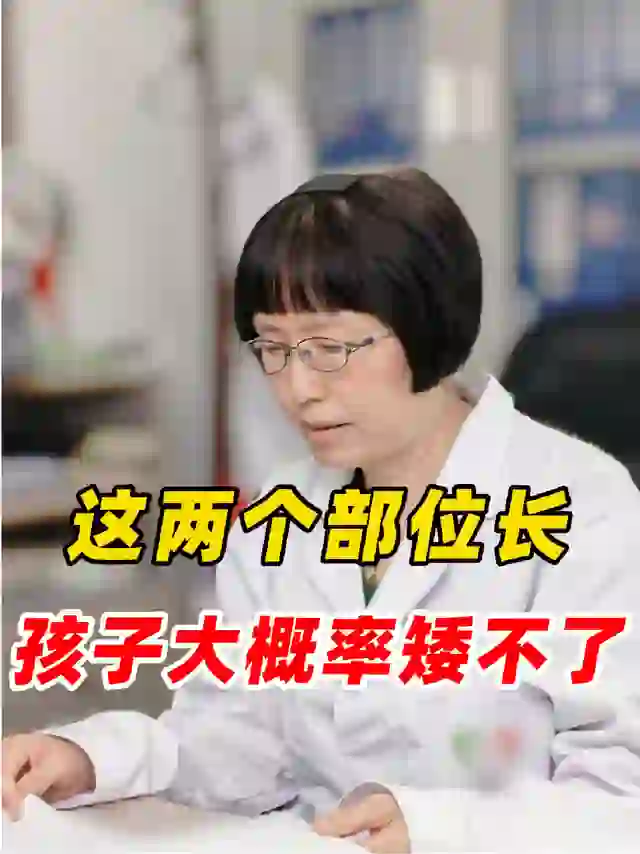 这两个部位长，孩子基本矮不了