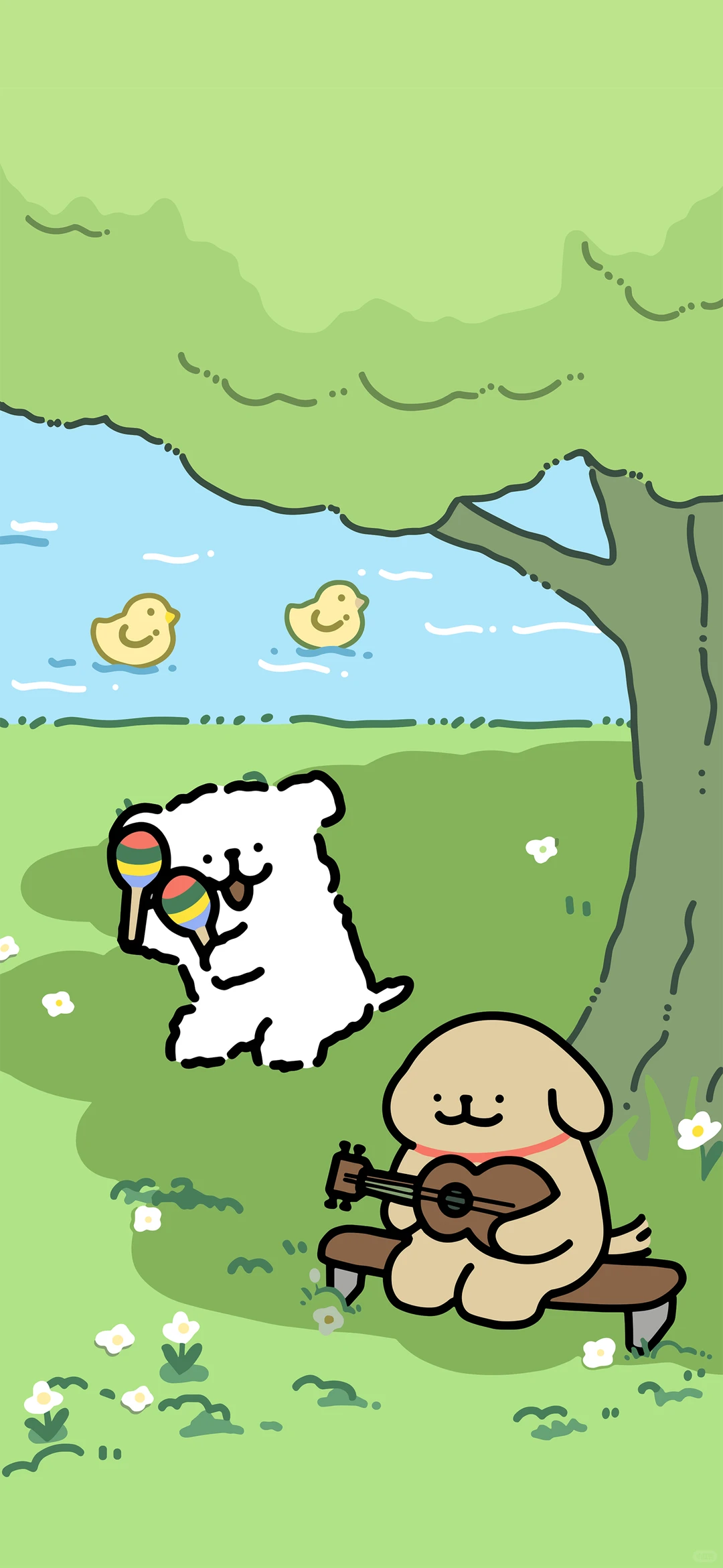 又发现一张还不错的手机壁纸